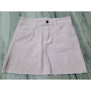 FOREVER 21 Pink Denim Skirt Girls Size 9/10 NWOT